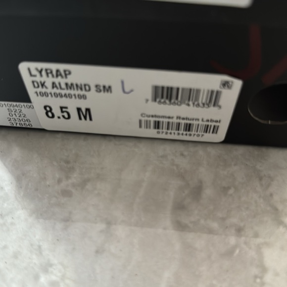 New with box INC Lyrap dk almond heels - Picture 4 of 4